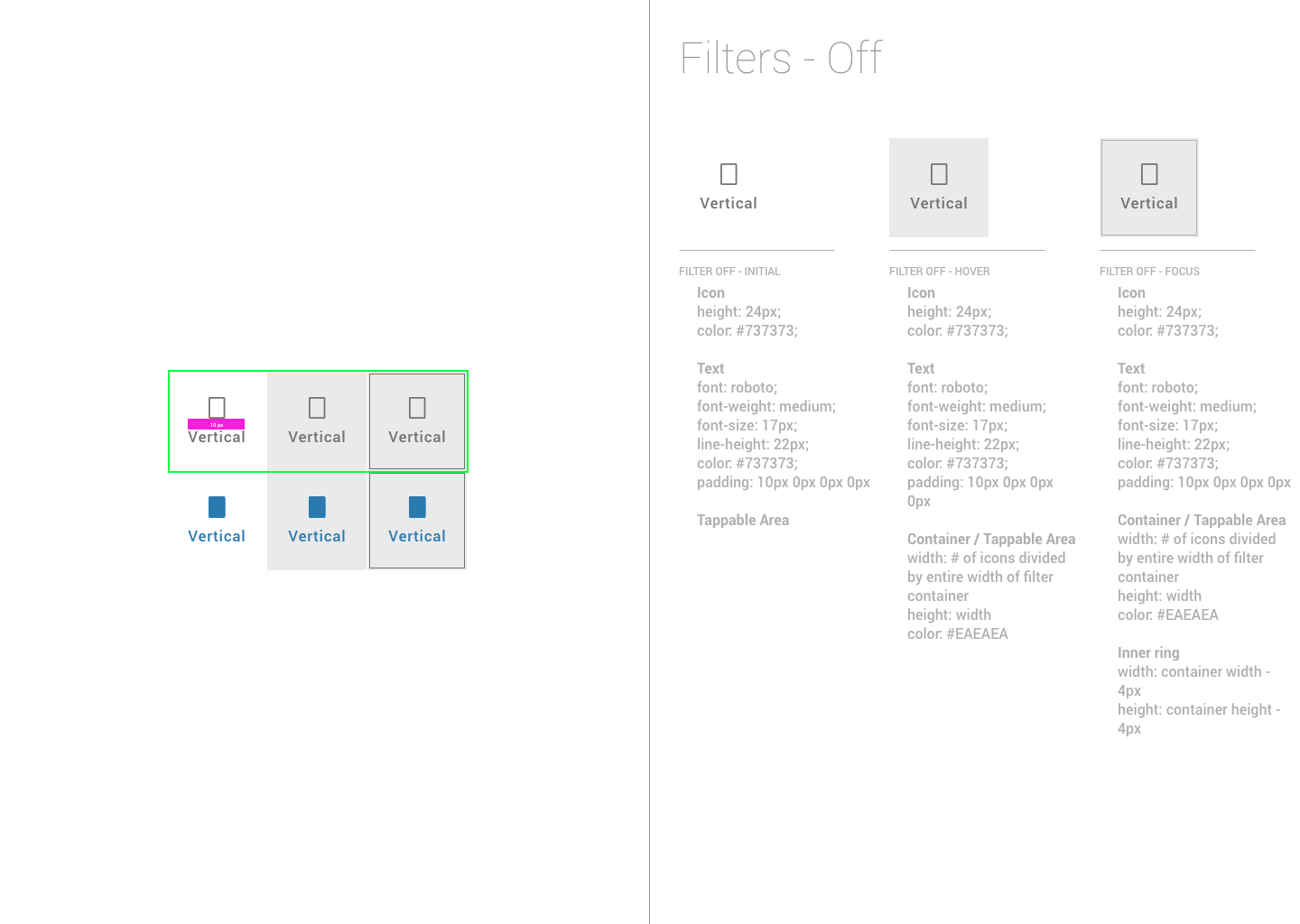 1 – Specs – Filters 1.01